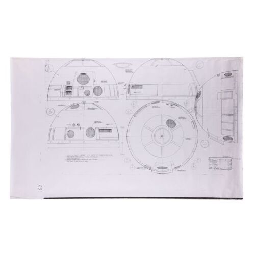 959. Phil Shearer Collection: R2-D2 (Kenny Baker) Dome Blueprint Production Photocopy ### STAR WARS: ATTACK OF THE CLONES (2002)