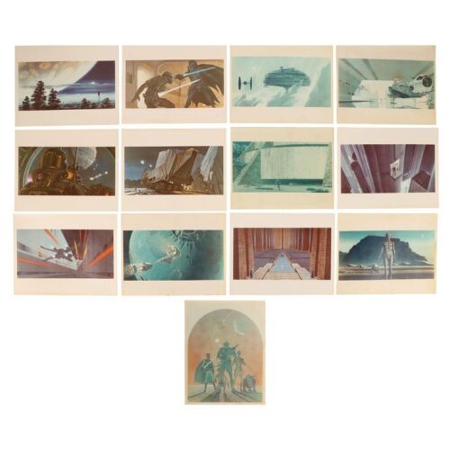 974. Set of 13 Production Ralph McQuarrie Concept Artwork Prints ### STAR WARS: A NEW HOPE (1977)