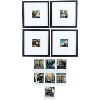 986. Set of Four Framed Frank Ordaz-signed Endor VFX Behind-the-Scenes Photographs and Seven AT-ST Photographs ### STAR WARS: RETURN OF THE JEDI (1983)