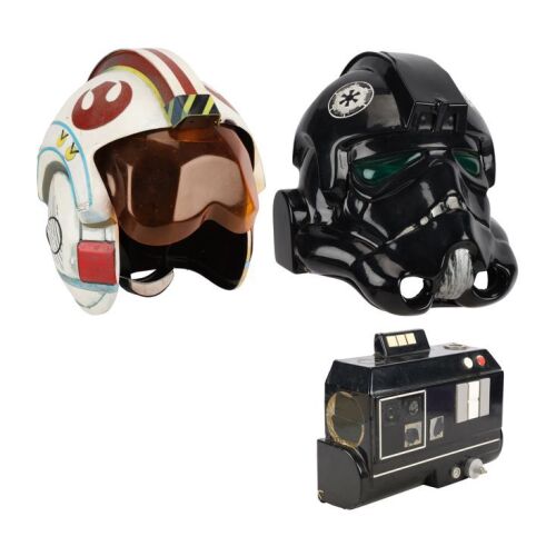 990. Vintage Replica X-Wing and TIE Pilot Helmets and TIE Chest Air Control Box ### STAR WARS FRANCHISE (1977 - PRESENT)
