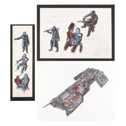 997. John R. Mullaney Collection: Hand-Illustrated and Painted "Night Buzzard" and Pair of Knights of Ren Artworks by John R. Mullaney, 2020 ### STAR WARS: THE RISE OF SKYWALKER (2019)