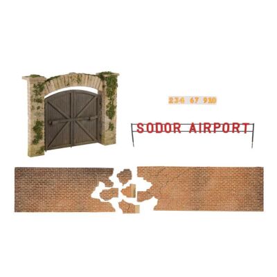 1025. Sodor Airport Sign, Mossy Gate, Wall Pieces and Engine Number Decals ### THOMAS & FRIENDS (T.V. SERIES, 1984-2008)