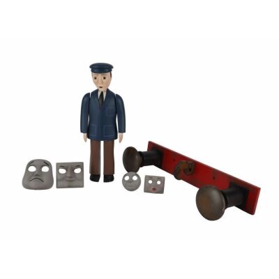 1026. Large-Scale Fergus Buffer, Four Engine Faces and Railway Worker ### THOMAS & FRIENDS (T.V. SERIES, 1984-2008)