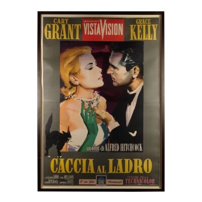 1034. Italian Four-Fogli, 1955 - Linen-Backed ### TO CATCH A THIEF (1955)