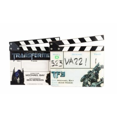 1036. Pair of Clapperboards ### TRANSFORMERS: REVENGE OF THE FALLEN (2009)/TRANSFORMERS: DARK OF THE MOON (2011)