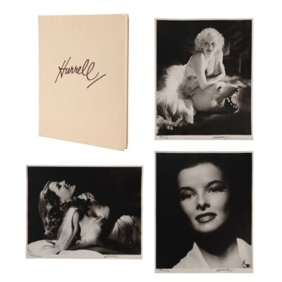 1049. George Hurrell-Signed Limited-Edition Silver Gelatin Print Portfolio of 10 Golden Era Movie Stars ### CLASSIC HOLLYWOOD PHOTOGRAPHS
