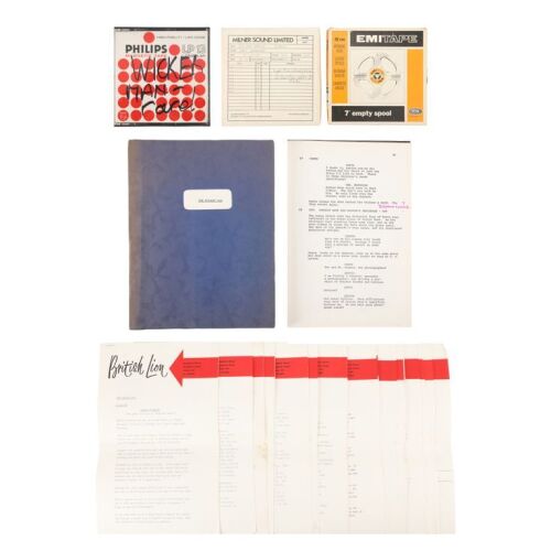 1055. Bound Production Script, Soundtrack Stereo Master, Score Outtakes, and Press Releases ### THE WICKER MAN (1973)