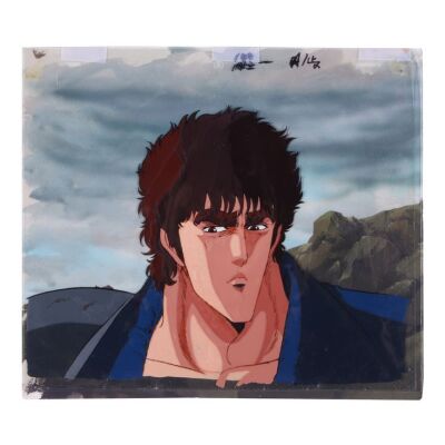 2006. Kenshiro Original Production Cel and Hand-Painted Production Background ### FIST OF THE NORTH STAR (1986)