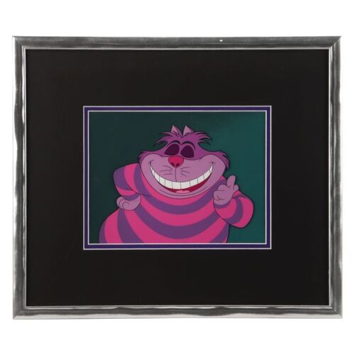 2080. Cheshire Cat Original Production Cel, Production Background and Matching Background Layout ### ALICE IN COMMUNICATIONLAND (1976)