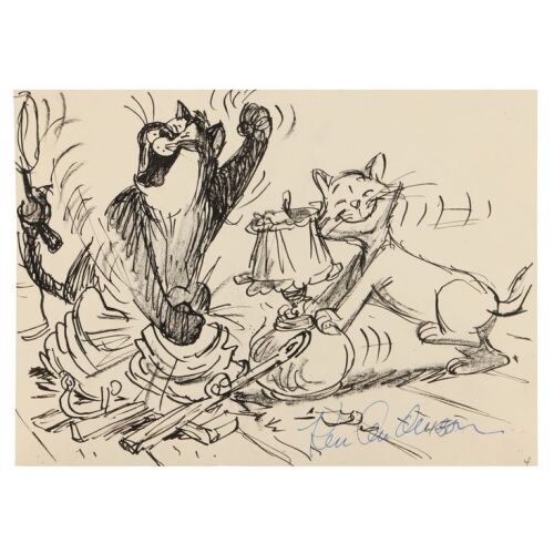 2082. Scat Cat and Duchess Original Storyboard ### ARISTOCATS (1970)