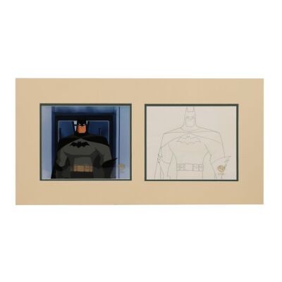 2058. Batman Original Production Cel and Matching Production Drawing ### BATMAN: THE ANIMATED SERIES (1992-1995)