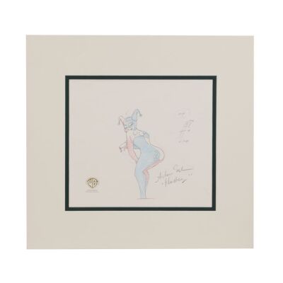 2064. Harley Quinn Original Production Drawing Autographed by Arleen Sorkin ### BATMAN: THE ANIMATED SERIES (1992-1995)