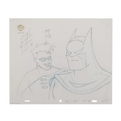 2069. Batman and Robin Original Production Drawing ### BATMAN: THE ANIMATED SERIES (1992-1995)
