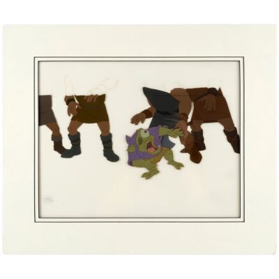 2088. Creeper and Guards - Original Production Cel Setup ### THE BLACK CAULDRON (1985)