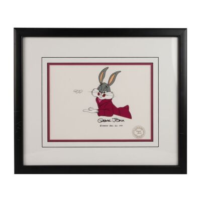 2182. Framed Bugs Bunny Original Production Cel Signed by Chuck Jones ### THE BUGS BUNNY/ROAD RUNNER MOVIE (1979)