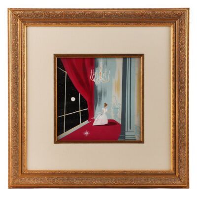 2093. Cinderella at the Palace Window - Original Concept Painting by Mary Blair ### CINDERELLA (1950)