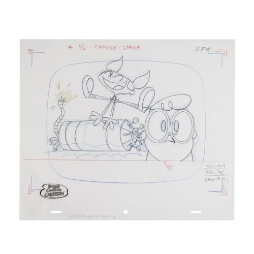 2018. Dexter and Dee Dee Original Production Drawing ### DEXTER'S LABORATORY (T.V. SERIES, 1995-2003)