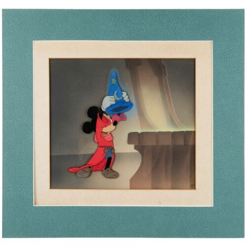 2100. The Sorceror's Apprentice - Original Production Cel on Courvoisier Background ### FANTASIA (1940)