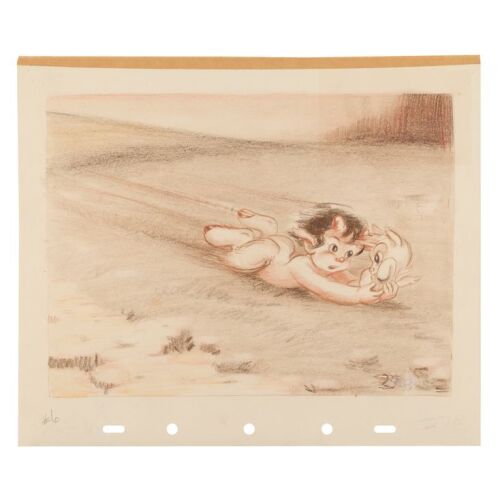 2101. Little Faun and Baby Pegasus Storyboard Art ### FANTASIA (1940)