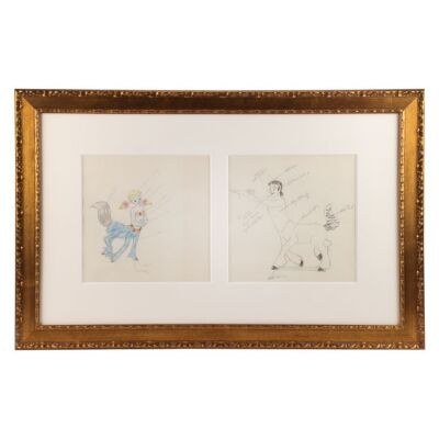 2102. Centaur Brutus and Centaurette Melinda Original Production Drawings ### FANTASIA (1940)
