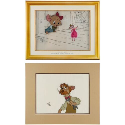 2104. Mr. Flaversham and Olivia - Original Production Cel Setup ### THE GREAT MOUSE DETECTIVE (1986)