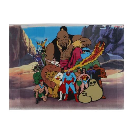 2193. Original Hand-Painted Publicity Cel ### HANNA-BARBERA'S WORLD OF SUPER ADVENTURE (T.V. SERIES, 1980-1984)