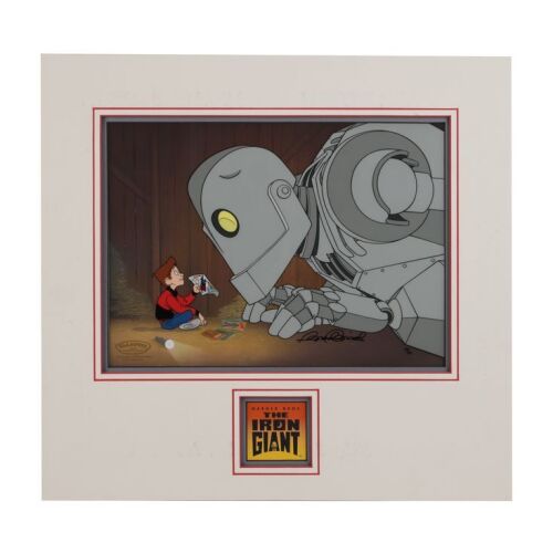 2195. A Giant Education Hand-Painted Limited Edition Cel Autographed by Brad Bird ### THE IRON GIANT (1999)