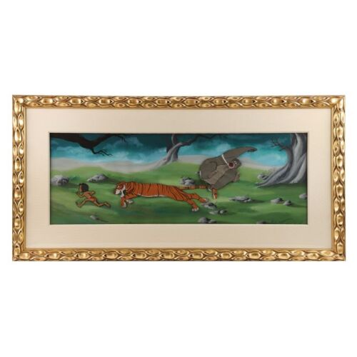 2109. Mowgli, Baloo and Shere Khan Original Production Cels on Hand-Painted Background ### THE JUNGLE BOOK (1967)