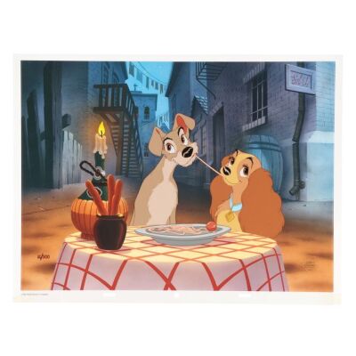 2112. Limited Edition "Bella Notte" Cel ### LADY AND THE TRAMP (1955)