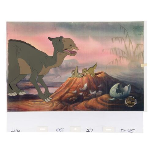 2290. Ducky Original Production Multi-Cel Setup ### THE LAND BEFORE TIME (1988)