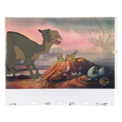 2290. Ducky Original Production Multi-Cel Setup ### THE LAND BEFORE TIME (1988)