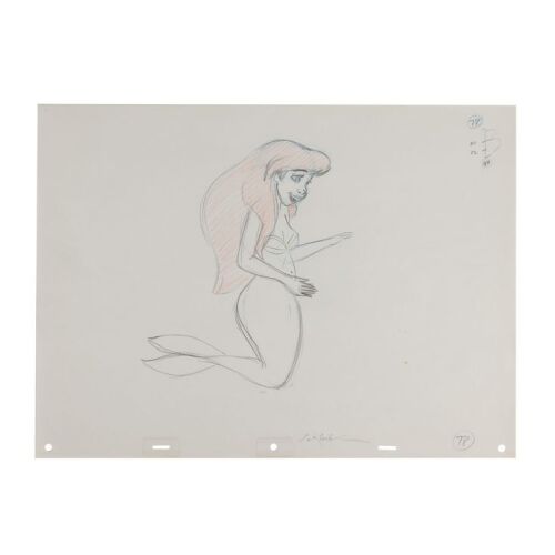 2119. Ariel Original Production Drawing Signed by Jorgen Klubien ### THE LITTLE MERMAID (1989)