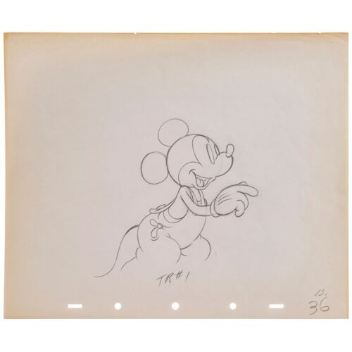 2129. Mickey Mouse Original Production Drawing ### MICKEY'S ELEPHANT (1936)