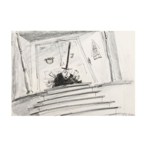 2301. Town Mayor - Original Hand-Drawn Storyboard Signed by Jorgen Klubien ### THE NIGHTMARE BEFORE CHRISTMAS (1993)