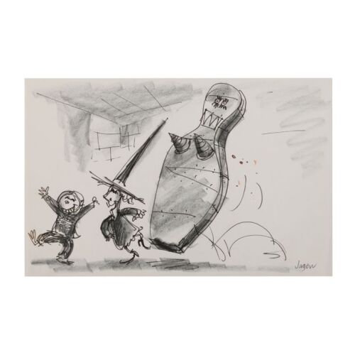 2302. Barrel and Shock - Original Hand-Drawn Storyboard Signed by Jorgen Klubien ### THE NIGHTMARE BEFORE CHRISTMAS (1993)