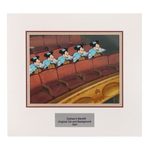 2134. Orphan's Sneeze Original Production Cel with Key Master Background ### ORPHAN'S BENEFIT (1941)