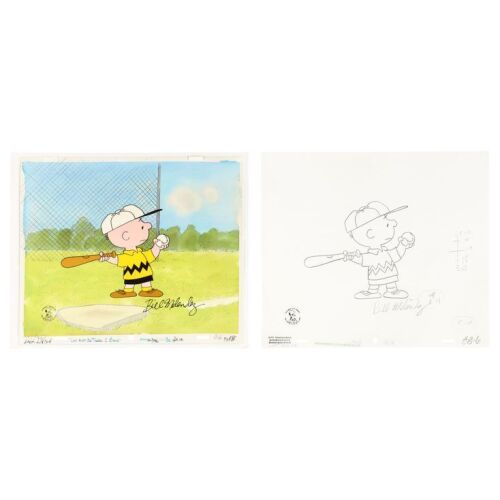 2304. Charlie Brown Playing Baseball Original Production Cel and Matching Production Drawing Autographed by Bill Melendez ### LUCY MUST BE TRADED, CHARLIE BROWN (2003)
