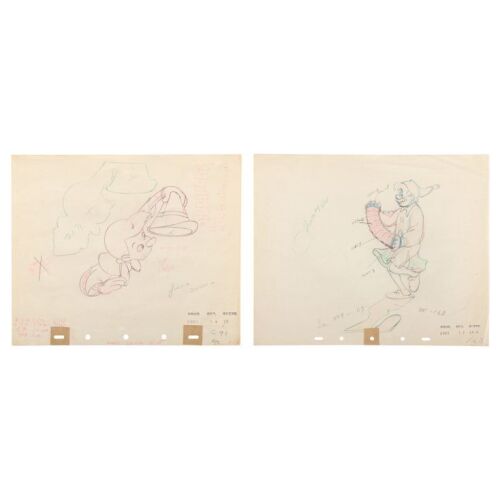 2143. Pinocchio and Gepetto Original Production Drawings ### PINOCCHIO (1940)