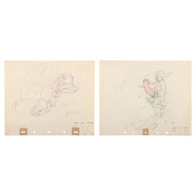 2143. Pinocchio and Gepetto Original Production Drawings ### PINOCCHIO (1940)