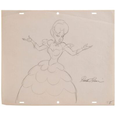 2315. Red Hot as Little Eva - Original Production Drawing Signed by Preston Blair ### RED HOT RIDING HOOD (1943)