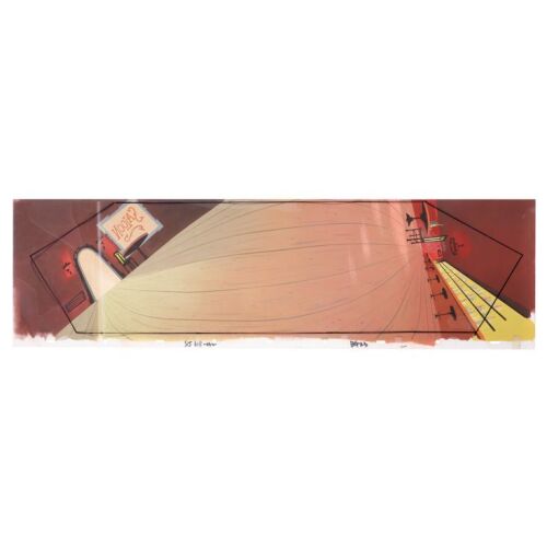 2034. Saloon - Original Hand-Painted Master Background ### SAMURAI JACK (T.V. SERIES, 2001-2004)