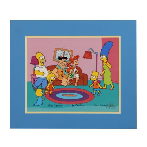 2224. The Simpstones Hand-Painted Limited Edition Cel Signed by Bill Hanna, Joe Barbera and Matt Groening ### THE SIMPSONS (T.V. SERIES, 1989-PRESENT)