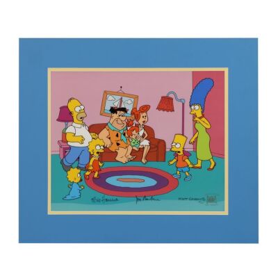 2224. The Simpstones Hand-Painted Limited Edition Cel Signed by Bill Hanna, Joe Barbera and Matt Groening ### THE SIMPSONS (T.V. SERIES, 1989-PRESENT)