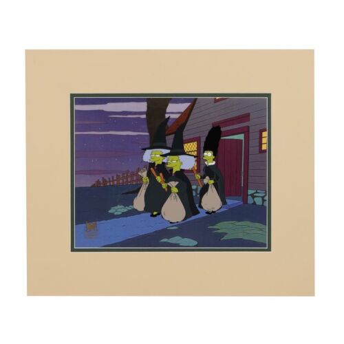 2227. Marge, Patty, and Selma Easy-Bake Coven Original Production Cel and Matching Production Drawing From "Treehouse of Horror VIII" ### THE SIMPSONS (T.V. SERIES, 1989-PRESENT)