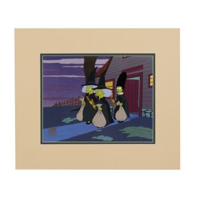 2227. Marge, Patty, and Selma Easy-Bake Coven Original Production Cel and Matching Production Drawing From "Treehouse of Horror VIII" ### THE SIMPSONS (T.V. SERIES, 1989-PRESENT)