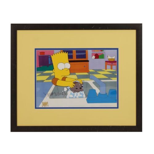 2229. Bart and Bobo Original Production Cel Autographed by Nancy Cartwright From "Rosebud" ### THE SIMPSONS (T.V. SERIES, 1989-PRESENT)