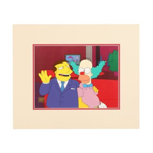 2243. Krusty the Clown and Mayor Quimby Original Production Cel Setup ### THE SIMPSONS (T.V. SERIES, 1989-PRESENT)