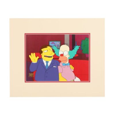 2243. Krusty the Clown and Mayor Quimby Original Production Cel Setup ### THE SIMPSONS (T.V. SERIES, 1989-PRESENT)