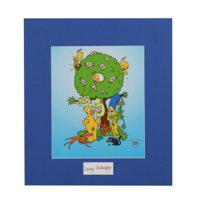2250. Garden of Springfield Limited Edition Sericel Autographed by Nancy Cartwright ### THE SIMPSONS (T.V. SERIES, 1989-PRESENT)