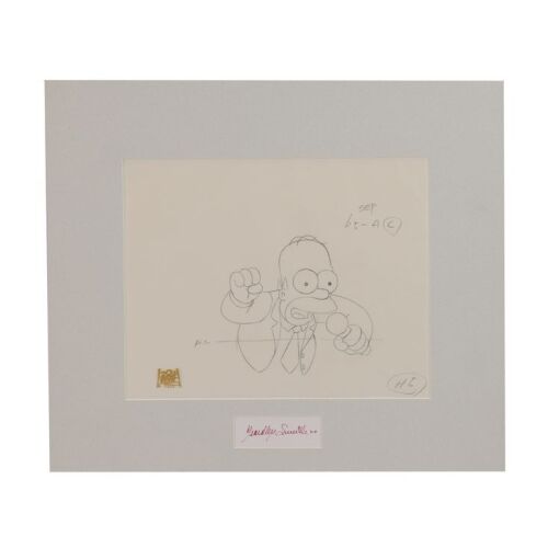 2252. Homer Doing Stand-Up "Rosebud" Original Production Drawing and Yeardley Smith Autograph Display ### THE SIMPSONS (T.V. SERIES, 1989-PRESENT)